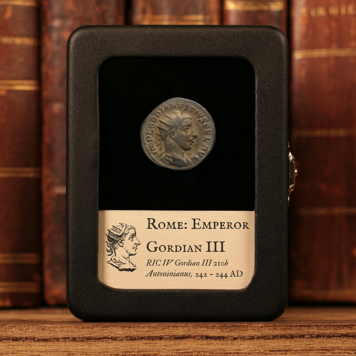 Rome, Emperor Gordian III, BI Antoninianus, Fortuna (Goddess of Fortune) - 242 to 244 CE - Roman Empire