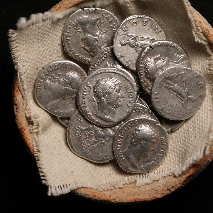 Rome, Emperor Hadrian, Silver Denarius - 117 to 138 CE - Roman Empire
