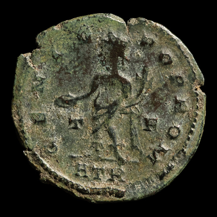 Rome, Emperor Licinius, AE3, Genius (Divinity) - 316 CE - Roman Empire