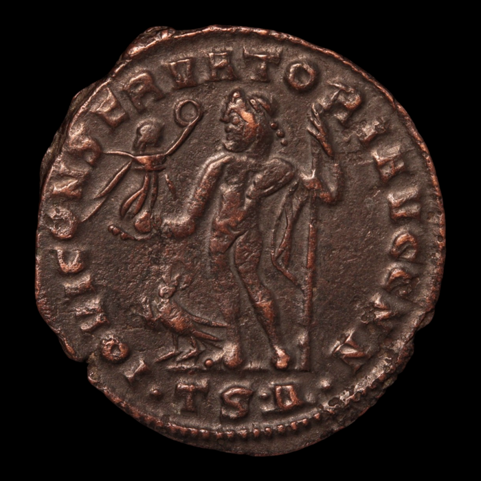 Rome, Emperor Licinius, Bronze AE3 (Jupiter Reverse) - 312 to 313 CE - Roman Empire