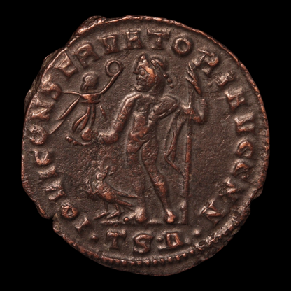 Rome, Emperor Licinius, Bronze AE3 (Jupiter Reverse) - 312 to 313 CE - Roman Empire