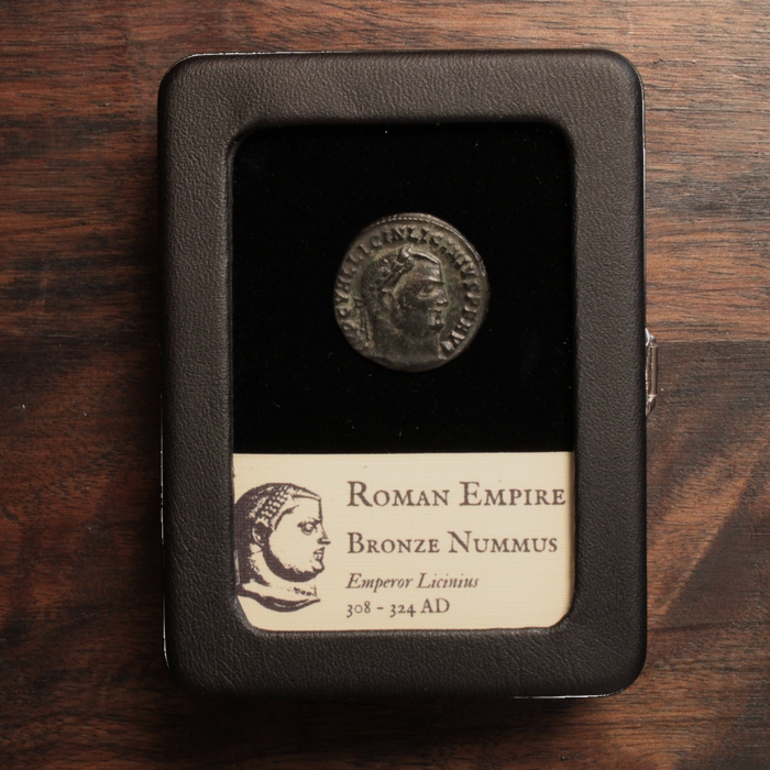 Rome, Emperor Licinius Bronze, Jupiter Reverse - 315 – 316 CE - Roman Empire