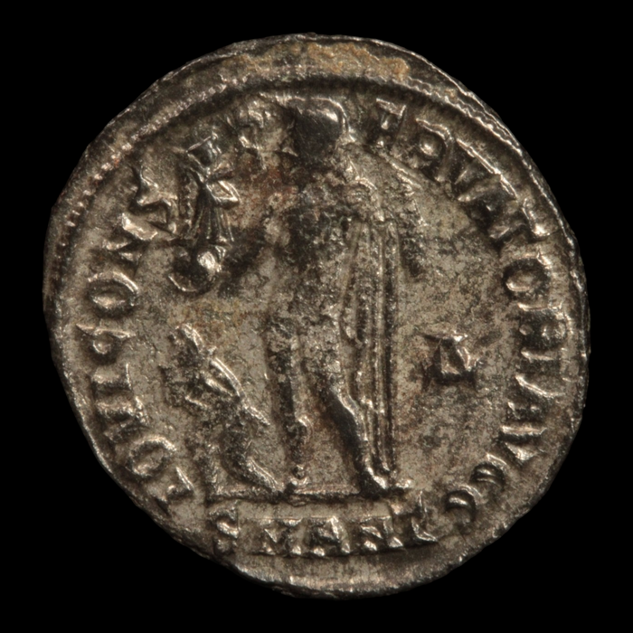 Rome, Emperor Licinius, Silver Washed AE3, 20mm, Antioch Mint, Jupiter Reverse - 317 – 320 CE - Roman Empire