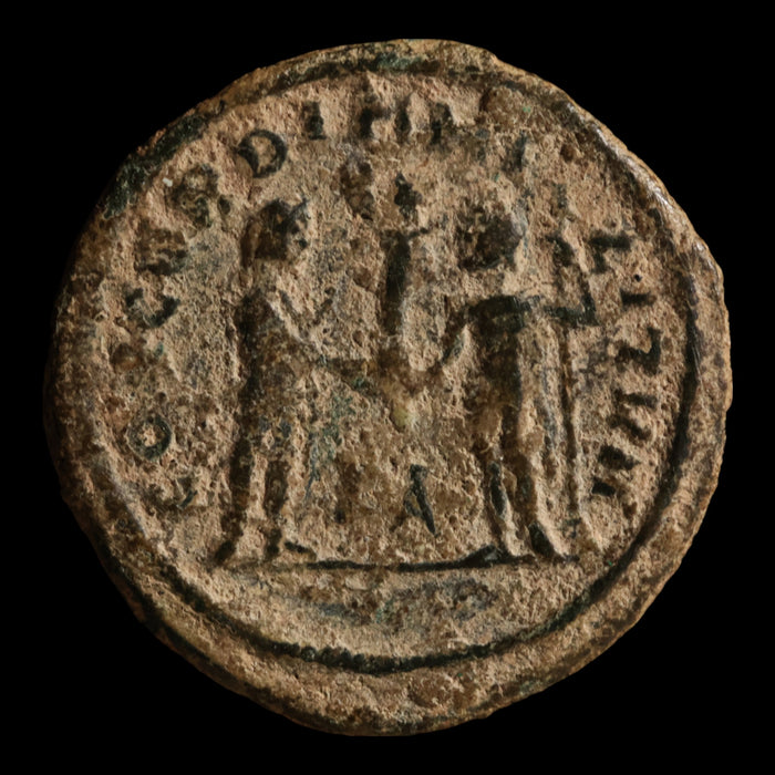 Rome, Emperor Maximian, AR Antoninianus, Emperor & Jupiter Reverse - 292 to 295 CE - Roman Empire