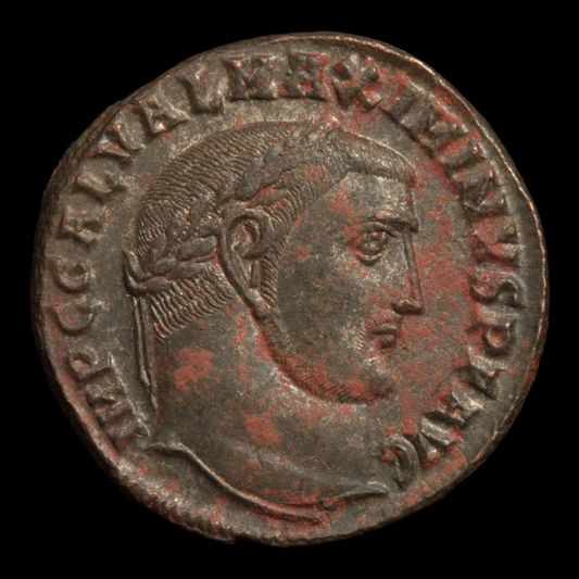 Rome, Emperor Maximinus Daia, AE3, 21mm, Antioch Mint, Genius Reverse - 311 – 312 CE - Roman Empire