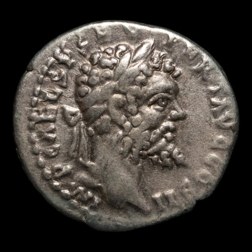 Rome, Emperor Septimius Severus, AR Denarius, Fortuna or Hilaritas - 194 to 195 CE - Roman Empire