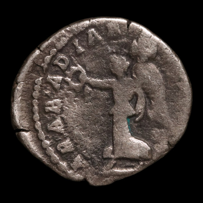 Rome, Emperor Septimius Severus, AR Denarius, Goddess of Victory - 195 to 196 CE - Roman Empire
