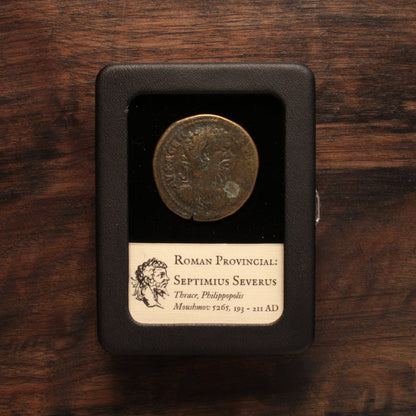 Rome, Emperor Septimius Severus, Provincial Bronze (Philippopolis, Thrace) - 193 to 211 CE - Roman Empire