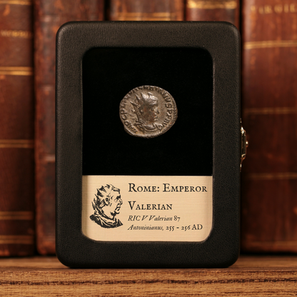 Rome, Emperor Valerian, AR Antoninianus, Felicitas (Divine Productivity) - 255 to 256 CE - Roman Empire
