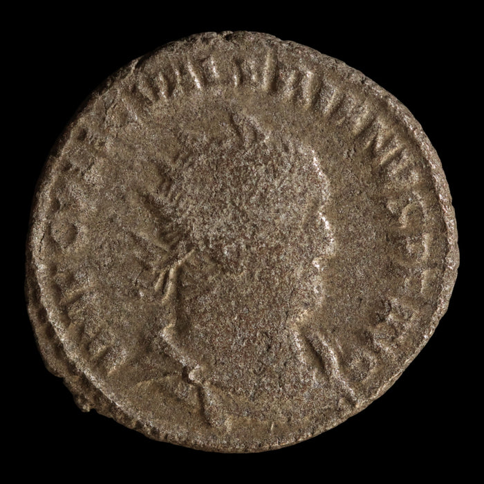 Rome, Emperor Valerian, AR Antoninianus, Valerian & Gallienus - 255 to 256 CE - Roman Empire