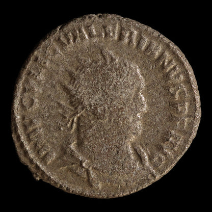 Rome, Emperor Valerian, AR Antoninianus, Valerian & Gallienus - 255 to 256 CE - Roman Empire