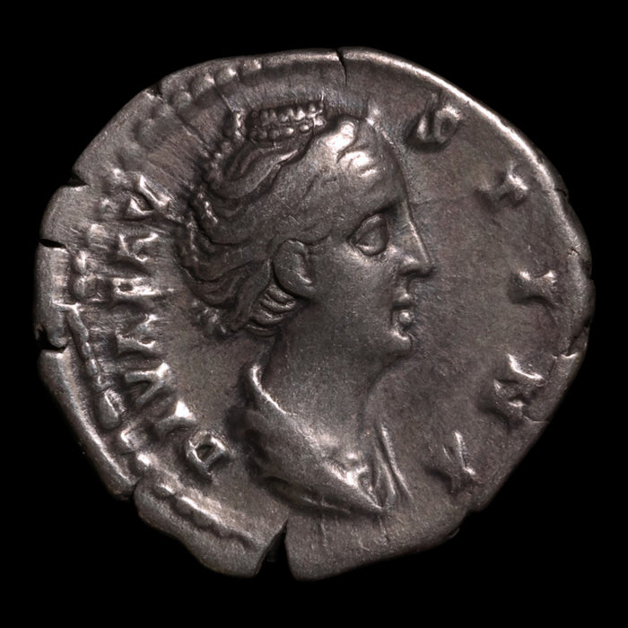 Rome, Empress Faustina I, AR Denarius, Ceres (Agriculture & Motherhood) - 222 to 228 CE - Roman Empire