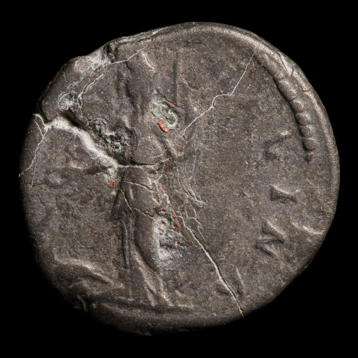 Rome, Empress Julia Domna, AR Denarius, Juno (Goddess of Marriage) - 196 to 202 CE - Roman Empire