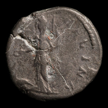 Rome, Empress Julia Domna, AR Denarius, Juno (Goddess of Marriage) - 196 to 202 CE - Roman Empire