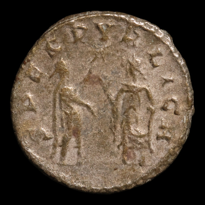 Rome, Saloninus under Valerian, AR Antoninianus, Spes (Goddess of Hope) - 256 CE - Roman Empire