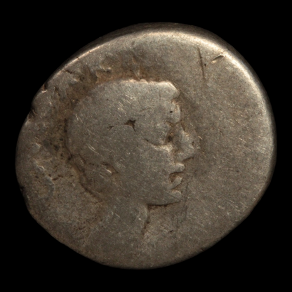 Rome, Silver Denarius, Augustus (Octavian) - 41 BCE - Roman Republic