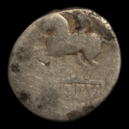 Rome, Silver Denarius, Augustus (Octavian) - 41 BCE - Roman Republic