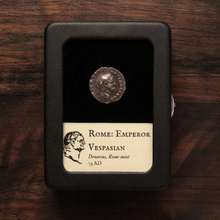Rome, Vespasian, Denarius, Salus Reverse - 73 CE - Roman Empire