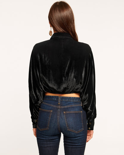 Novalee Tie Front Top