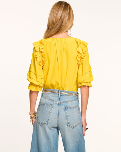 Samira Ruffle Blouse