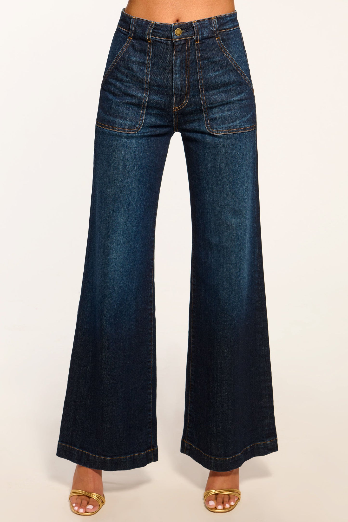 Theodora High-Rise Wide Leg Jean