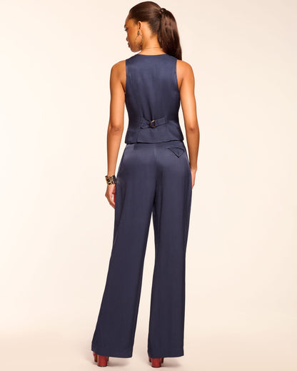 Russell Pleated Wide Leg Pant