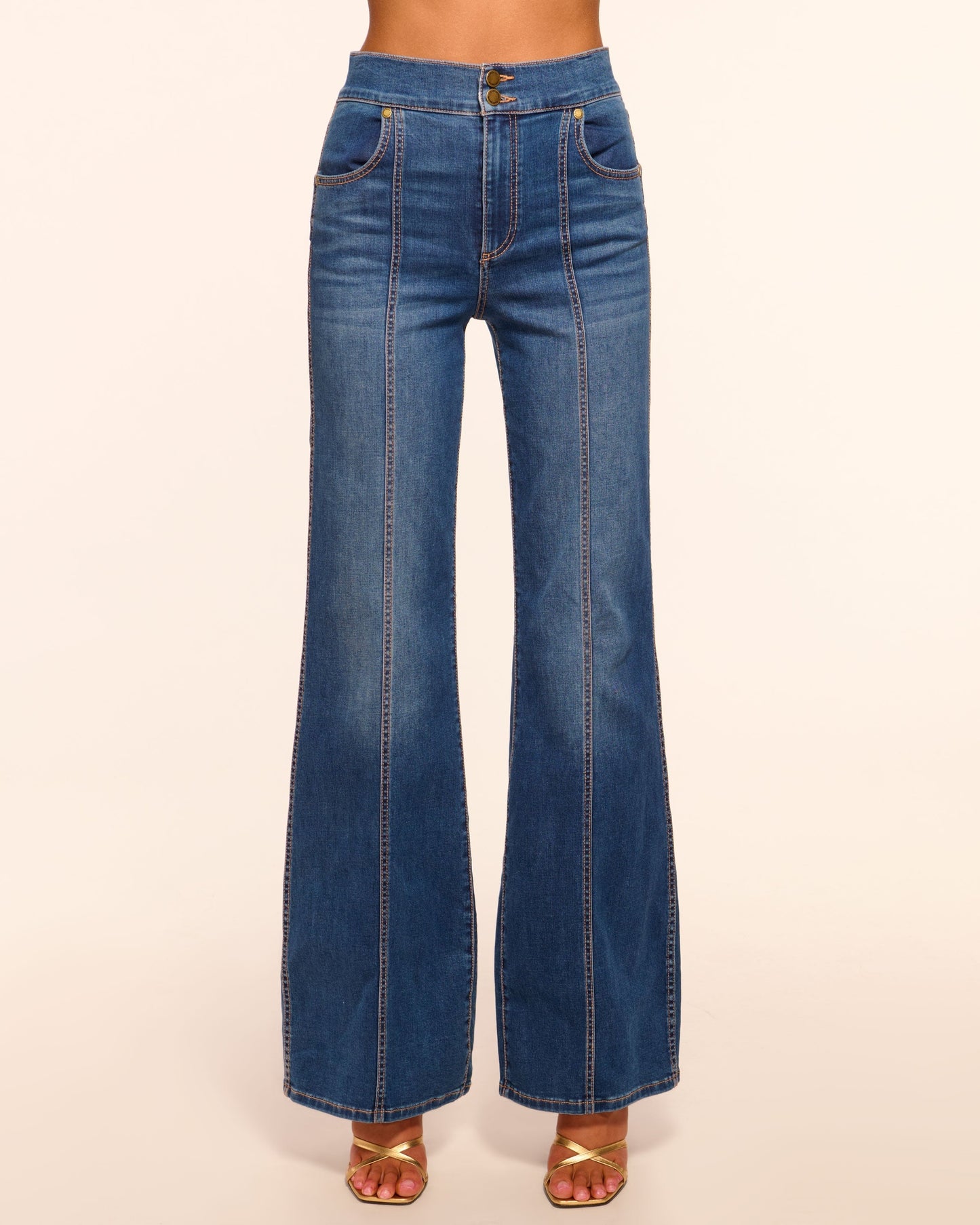 Tina High-Rise Wide Leg Jean | MEDIUM WASH
