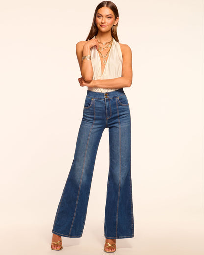 Tina High-Rise Wide Leg Jean | MEDIUM WASH