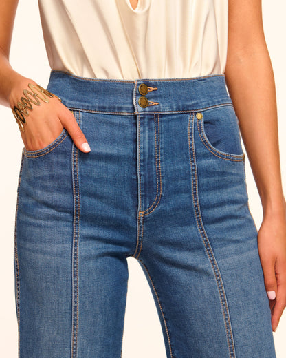 Tina High-Rise Wide Leg Jean | MEDIUM WASH