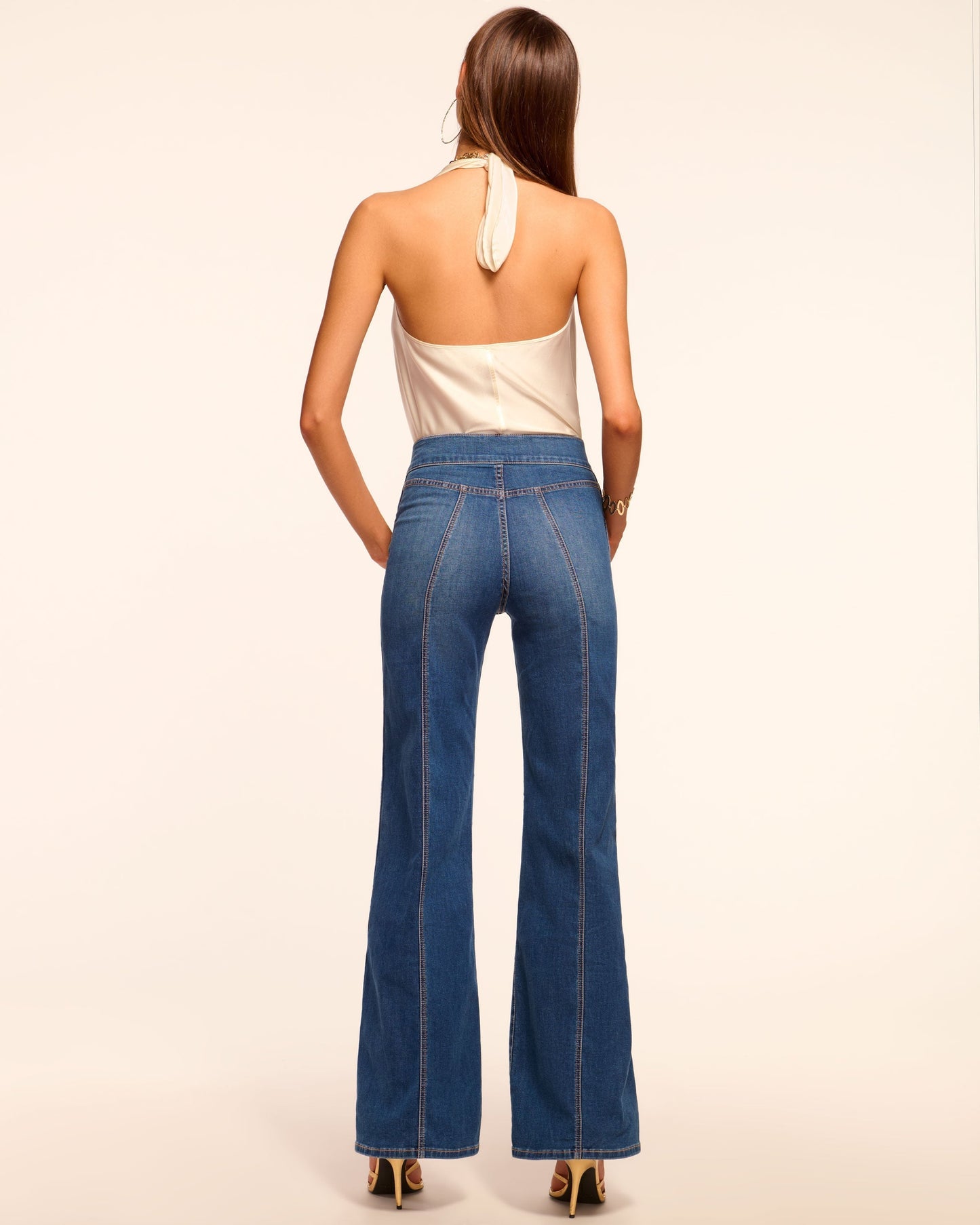 Tina High-Rise Wide Leg Jean | MEDIUM WASH