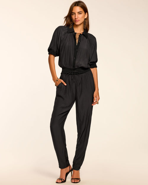 Sylvia Short Sleeve Jumpsuit