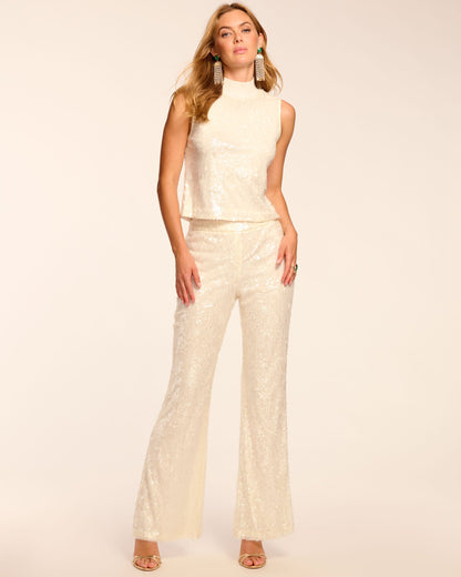 Olivian Sequin Wide Leg Pant