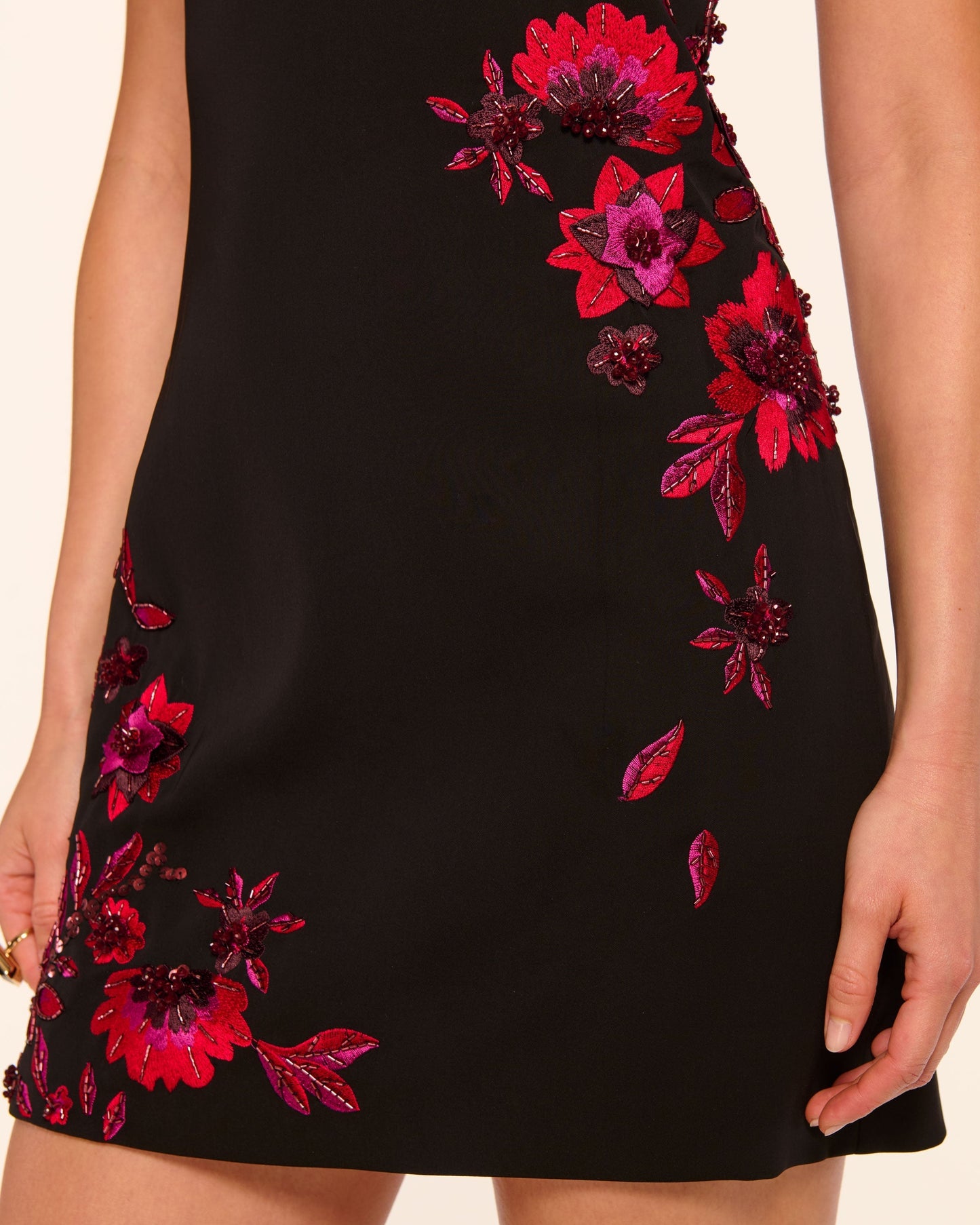 Tina Embellished Sleeveless Mini Dress