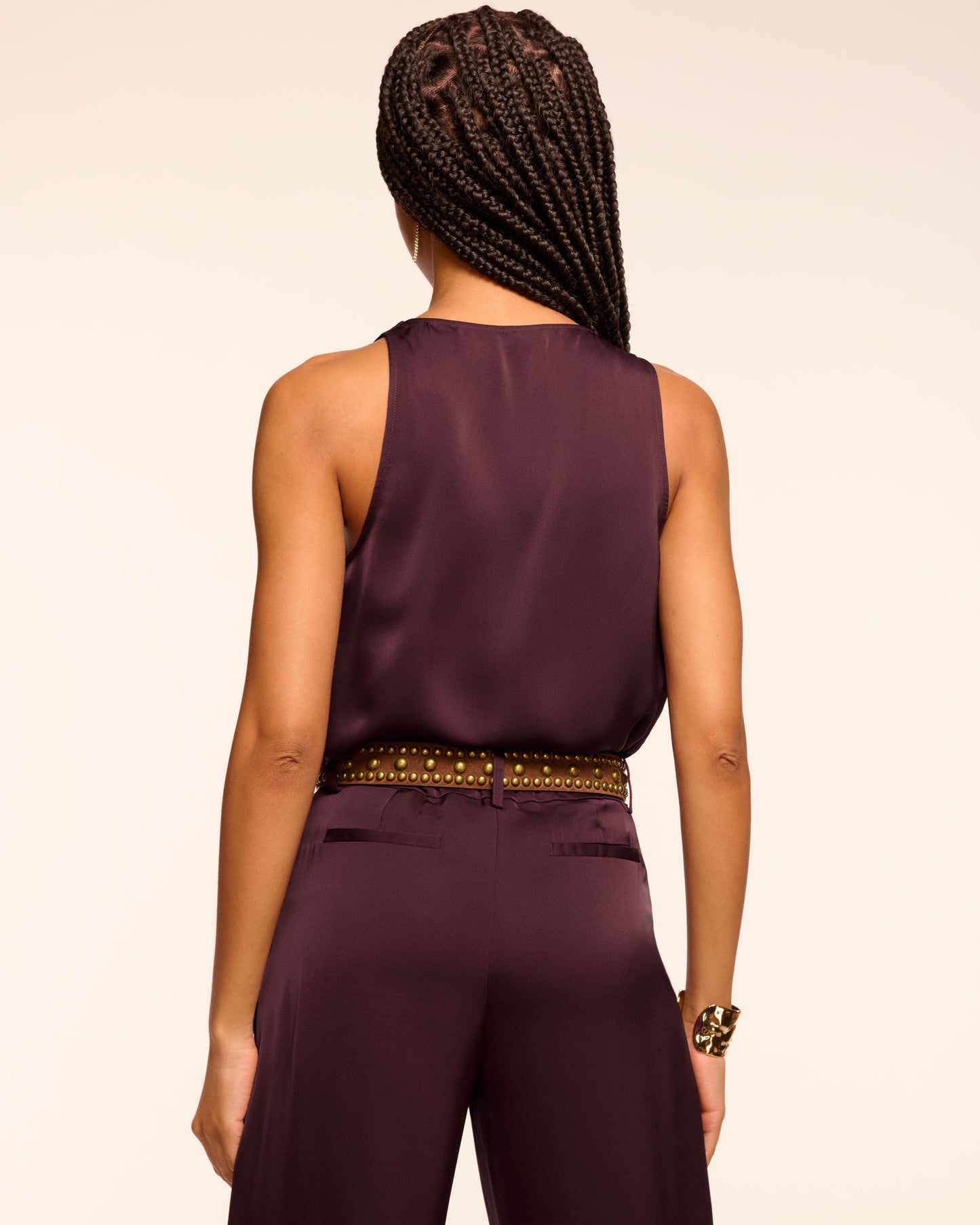Zoe Cowl Neck Tank Top