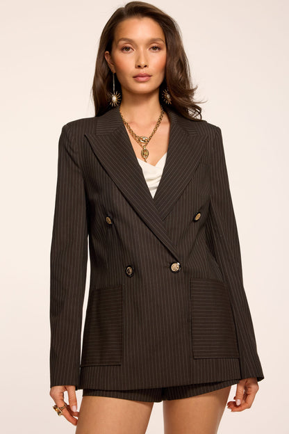 Willow Pinstripe Blazer