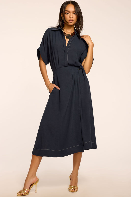 Sonnet Embroidered Midi Dress