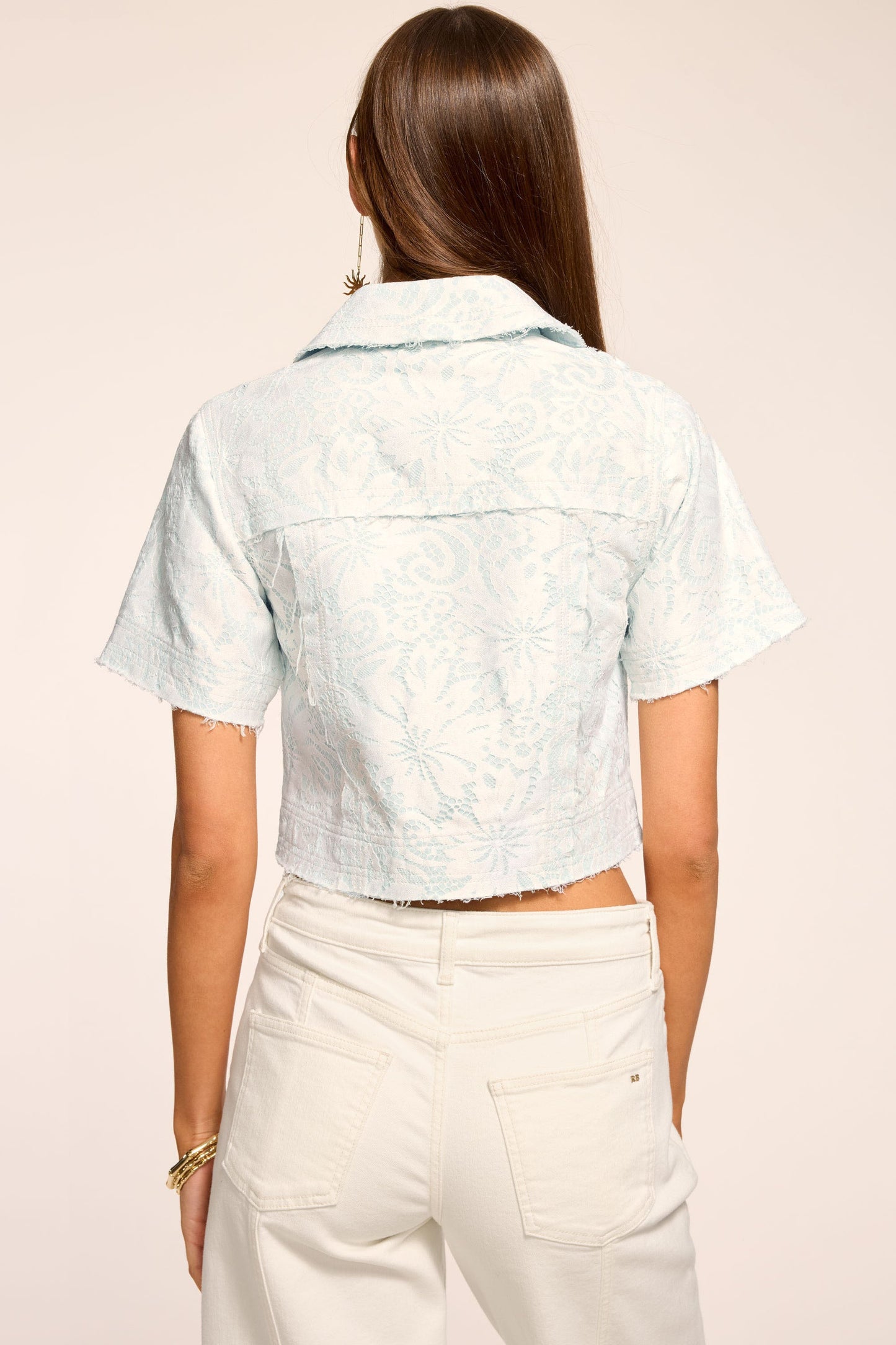 Winnie Lace Cropped Jacket