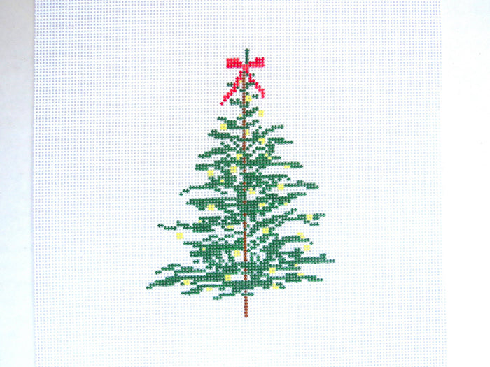 Rustic Spruce Needlepoint Canvas