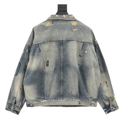 SAINT MICHAEL  Flap Pockets Denim Jacket