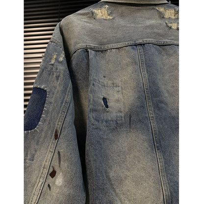 SAINT MICHAEL  Flap Pockets Denim Jacket