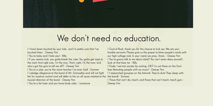 School of Rock | DIGITAL ARTWORK DOWNLOAD