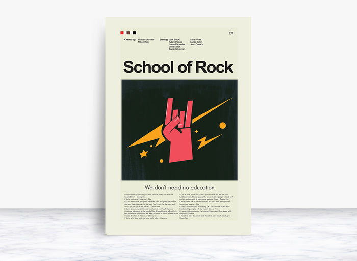 School of Rock | DIGITAL ARTWORK DOWNLOAD