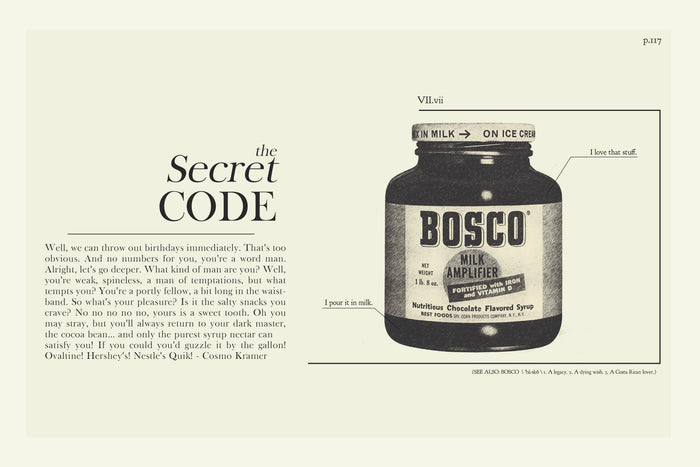 Seinfeld "The Secret Code" Schematic  | 12"x18" or 18"x24" Print only