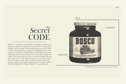Seinfeld "The Secret Code" Schematic  | 12"x18" or 18"x24" Print only