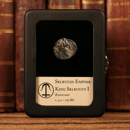 Seleucid Empire, King Seleucus I Nicator, Bronze Unit, Medusa - c. 300 to 281 BCE - Greek World