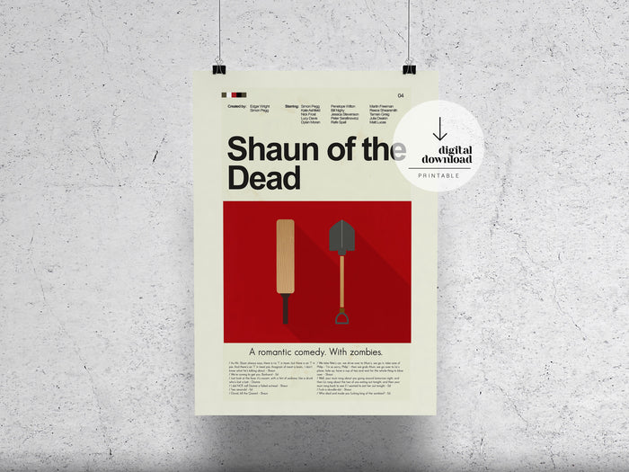 Shaun of the Dead | DIGITAL ARTWORK DOWNLOAD