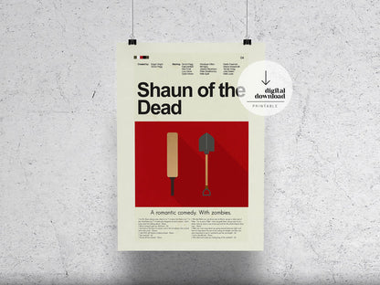 Shaun of the Dead | DIGITAL ARTWORK DOWNLOAD