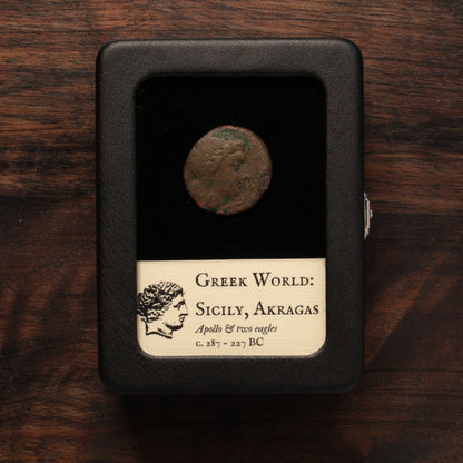 Sicily, Akragas, Bronze AE20 - 287 to 227 BCE - Greek Colonies