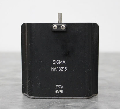 Sigma 13215 Centrifuge 750mL Rotor Bucket with 12x7mL Adapter