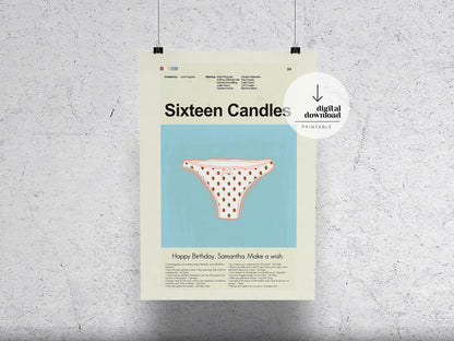 Sixteen Candles | DIGITAL ARTWORK DOWNLOAD